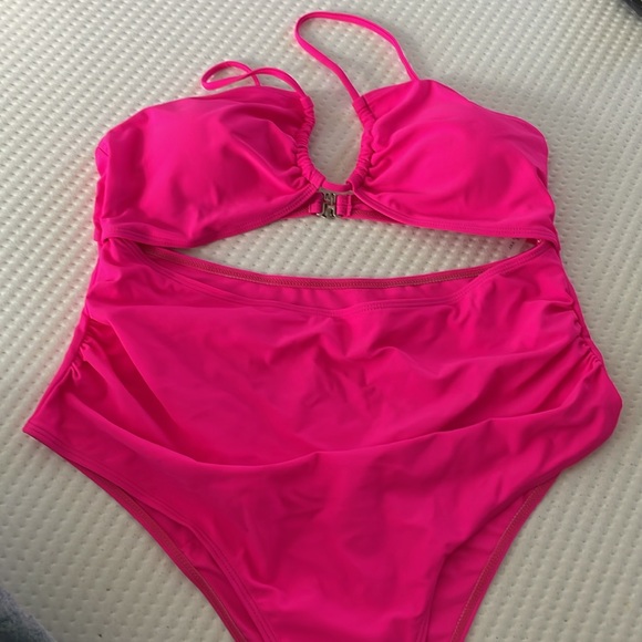 NWoT Rorcie Cut-Out Tummy Controlled One Piece Swimsuit XXL - Picture 6 of 7